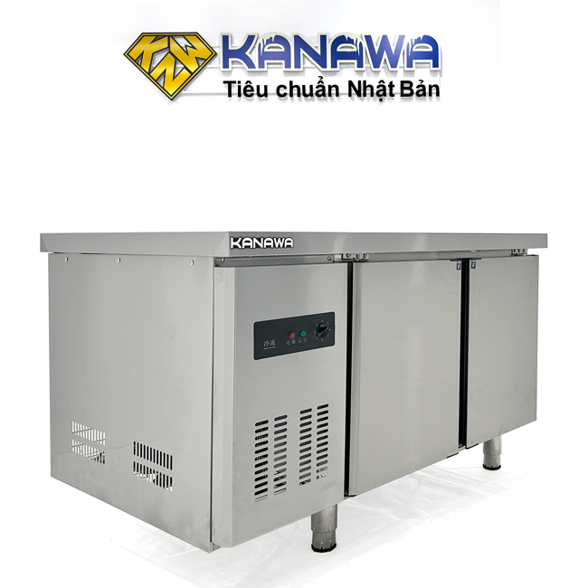Tủ mát bàn chặt 1m2 230L (làm lạnh trực tiếp)