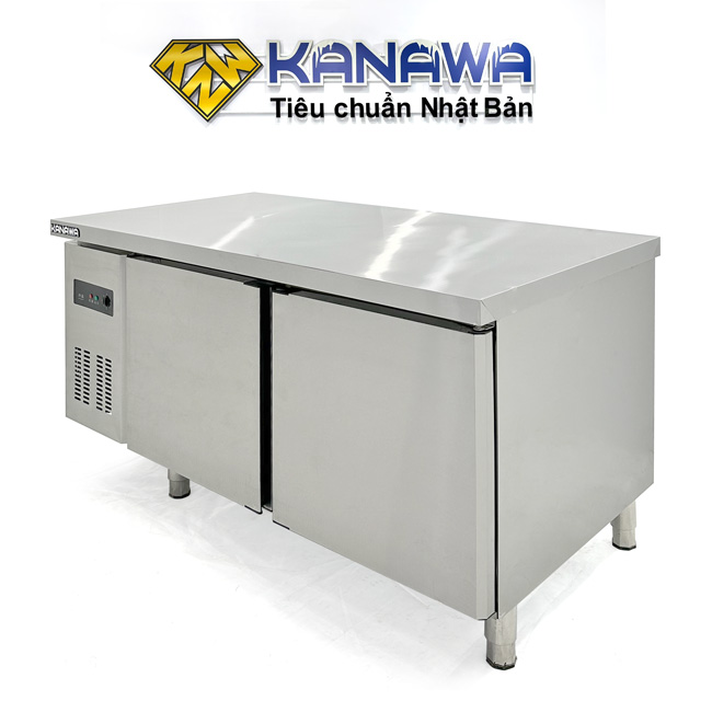 Tủ mát bàn chặt 1m5 360L (làm lạnh trực tiếp)