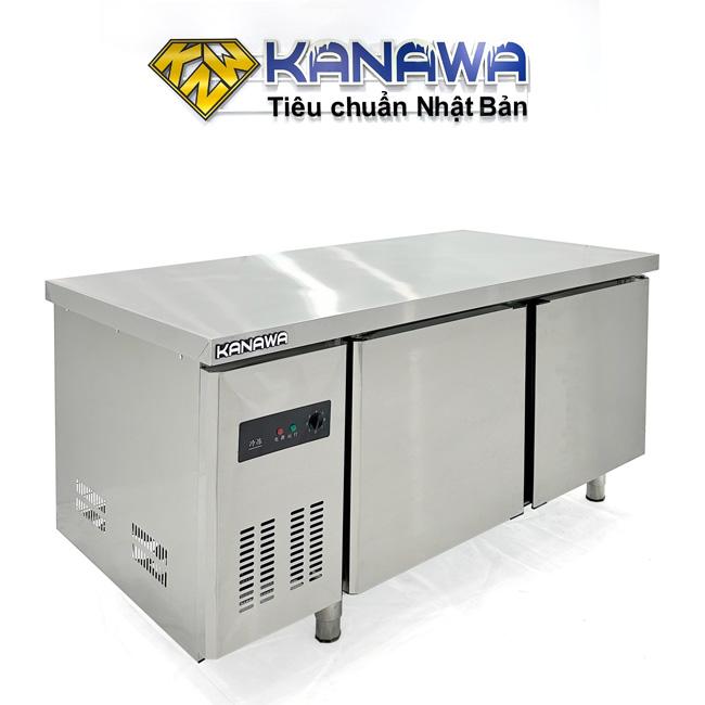 Tủ mát bàn chặt 1m5 360L (làm lạnh trực tiếp)