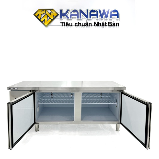 Tủ mát bàn chặt 1m8 430L (làm lạnh trực tiếp)
