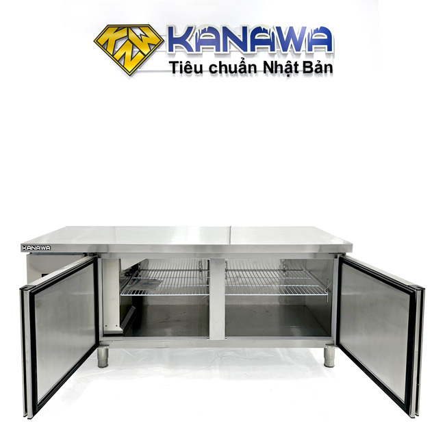 Tủ mát bàn chặt 1m8 460L làm lạnh quạt gió