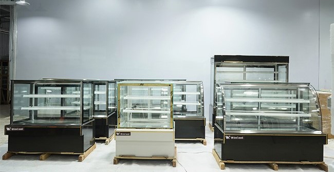Mẫu tủ bánh kem bán chạy