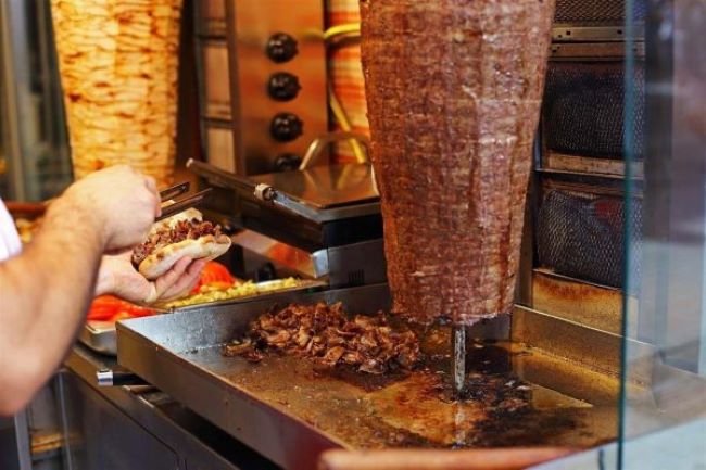 Lò nướng thịt Doner Kebab 