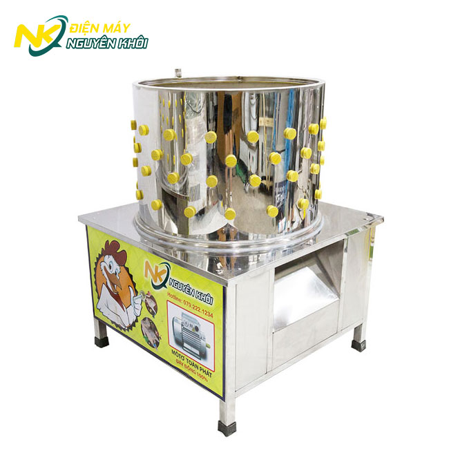 Máy vặt lông gà phi 50cm