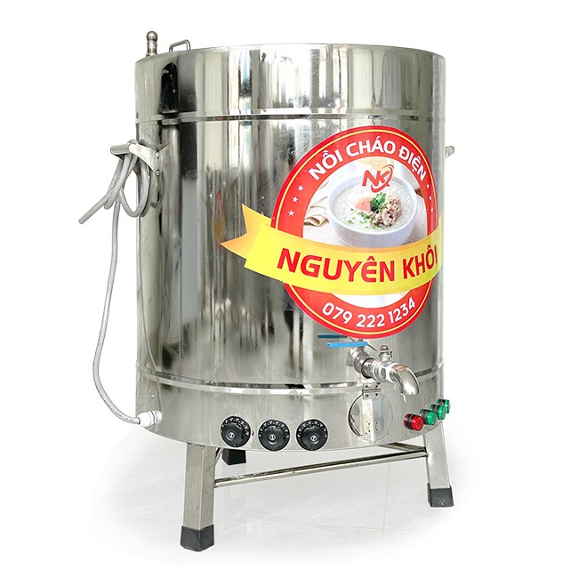 Nồi nấu cháo công nghiệp 500L