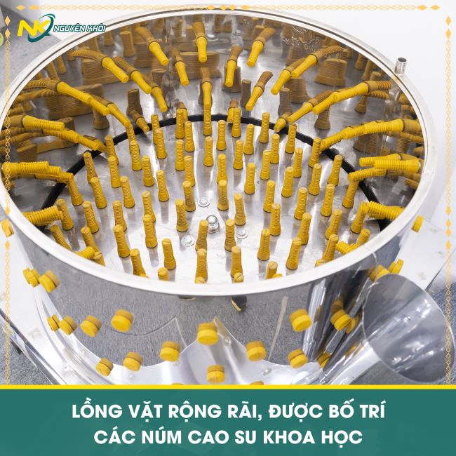 Chi tiết thân lồng inox