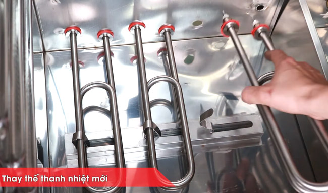 Thay thế thanh nhiệt 