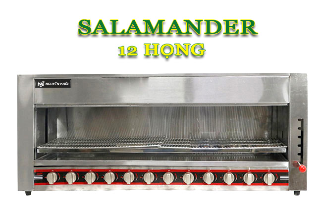 Lò nướng salamander 12 họng