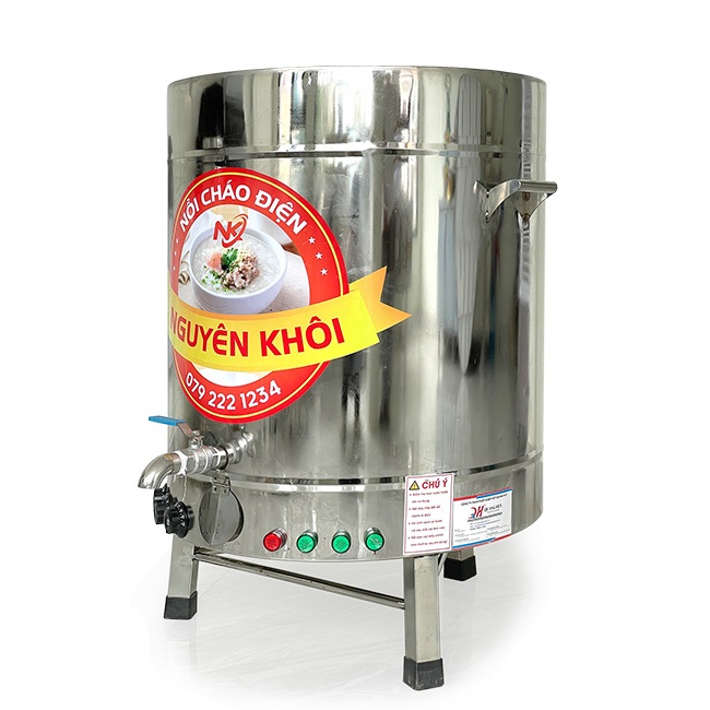 Nồi nấu cháo công nghiệp 200l