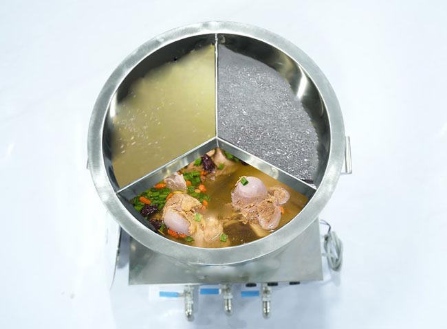 Lưu ý khi dùng nồi phở 3 ngăn