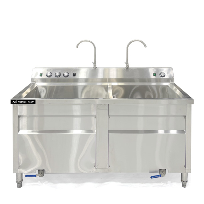 Máy rửa bát siêu âm công nghiệp NKRB-2200HD