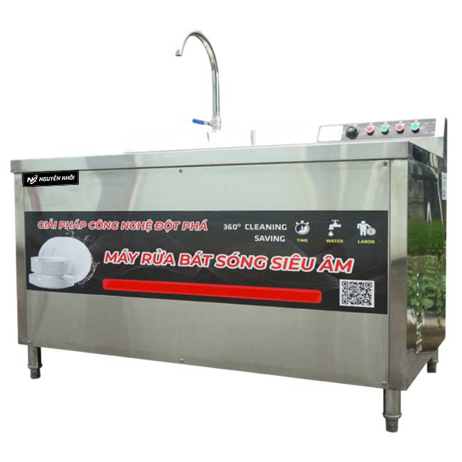 Máy rửa bát siêu âm công nghiệp RBSS-1200HS
