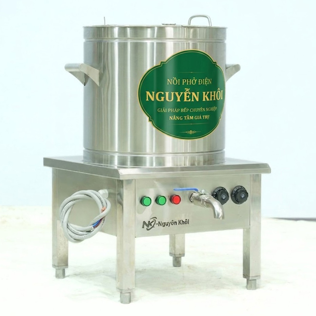 Thiết kế nồi nấu phở 40L