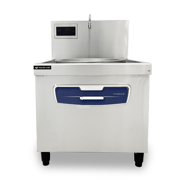 Bếp xào điện từ 1 họng liền chảo 15kW