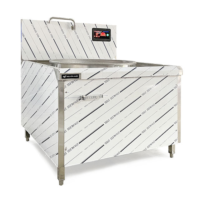 Bếp xào điện từ 1 họng liền chảo 20kW