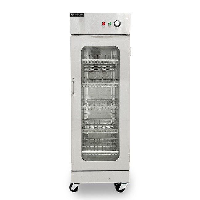 Tủ sấy bát 1 cánh kính