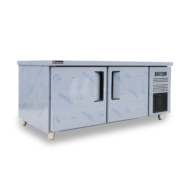 Tủ đông bàn chặt 1m8 450L HR18GZB- Đ600 (làm lạnh quạt gió)