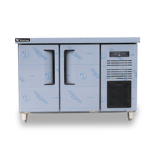 Tủ mát bàn chặt 1m2 250L HR12GZB- M760 (làm lạnh quạt gió)