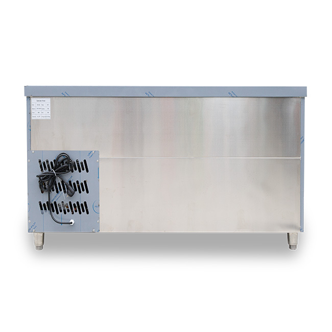 Tủ đông bàn chặt 1m2 250L (làm lạnh quạt gió)