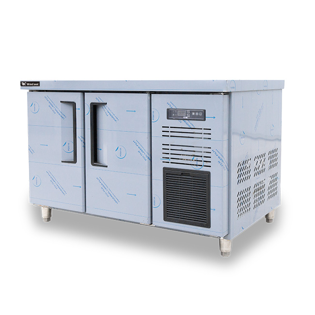 Tủ đông bàn chặt 1m2 250L (làm lạnh quạt gió)