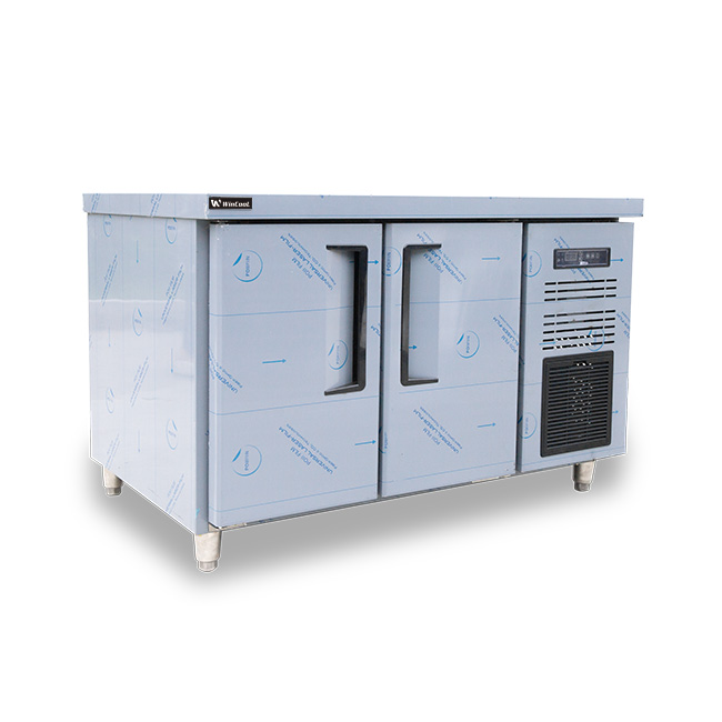 Tủ đông bàn chặt 1m2 250L (làm lạnh quạt gió)