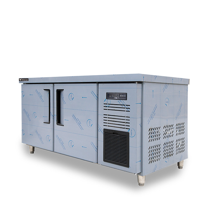 Tủ đông bàn chặt 1m5 350L (làm lạnh quạt gió)