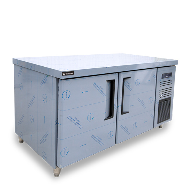 Tủ đông bàn chặt 1m5 350L (làm lạnh quạt gió)