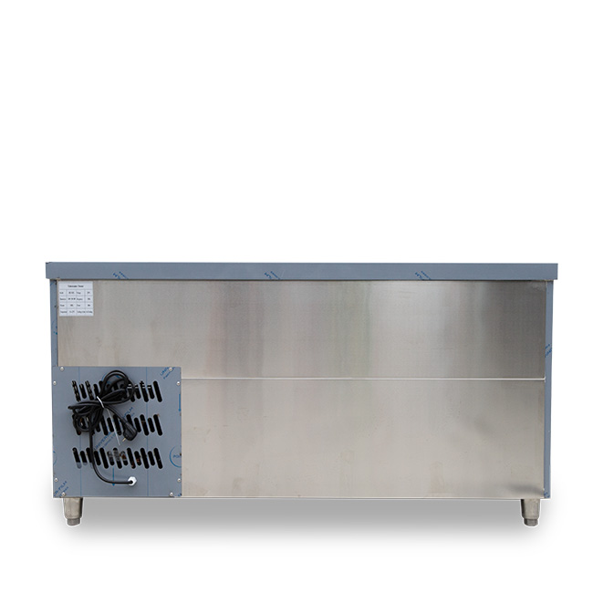 Tủ đông bàn chặt 1m5 350L (làm lạnh quạt gió)