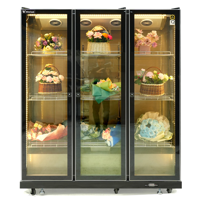 Tủ bảo quản hoa 3 cánh HR1860PJ 1600L