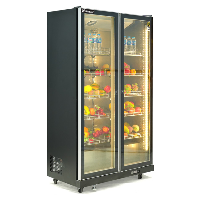 Tủ mát 2 cánh đen HR1180PJ 1000L