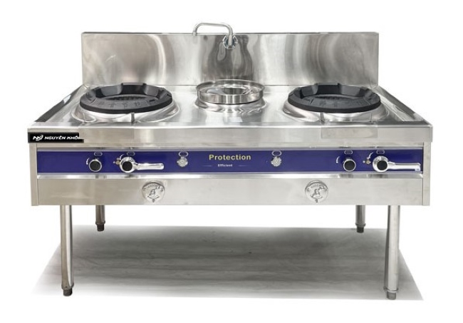 Bếp &Aacute; 2 họng gas 1m5 c&oacute; quạt thổi 120kW