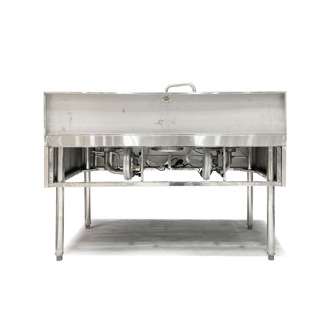 Bếp Á 2 họng gas 1m8 có quạt thổi 120W