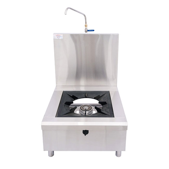 Bếp hầm 1 họng công nghiệp dùng gas