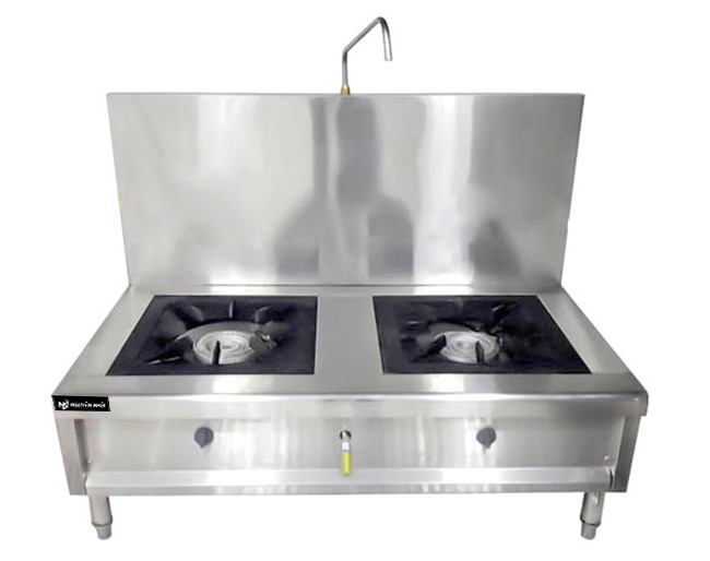 Bếp hầm 2 họng d&ugrave;ng gas
