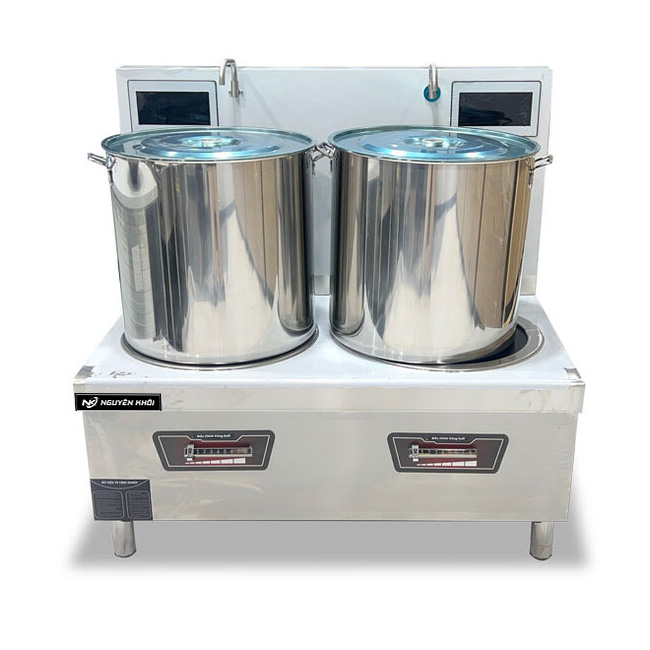 Bếp hầm đôi điện từ 2 họng 30kW