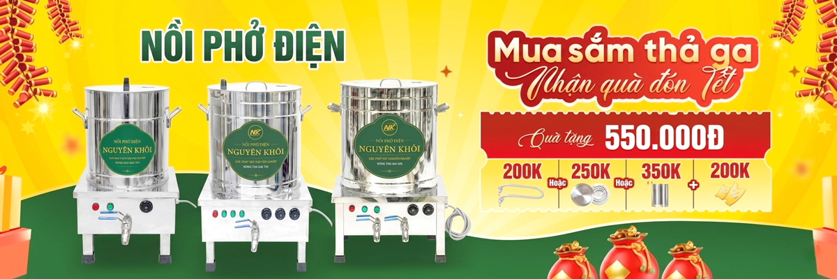 99+ Mẫu Nồi nấu phở điện 1, 2, 3 ngăn Inox 304 rẻ, BH 6 năm