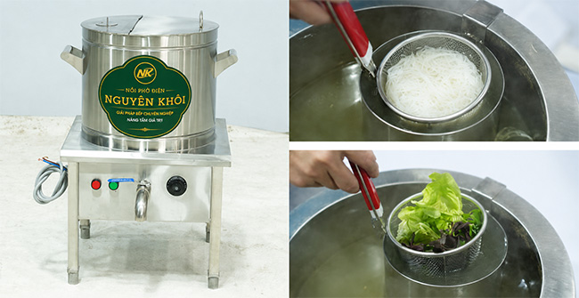 Nồi trụng b&uacute;n phở