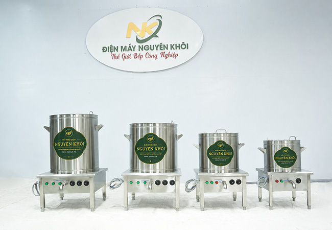Thiết kế nồi nấu phở Nguy&ecirc;n Kh&ocirc;i